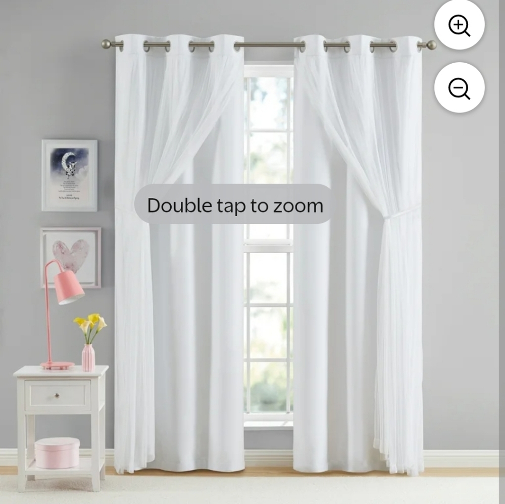 White Curtain Panels